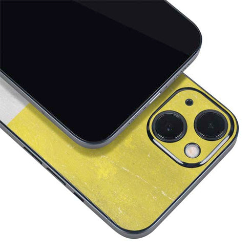 Vatican City Flag Distressed iPhone 15 Skin